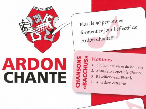 Si Ardon m'était chanté! - 10-10-2013