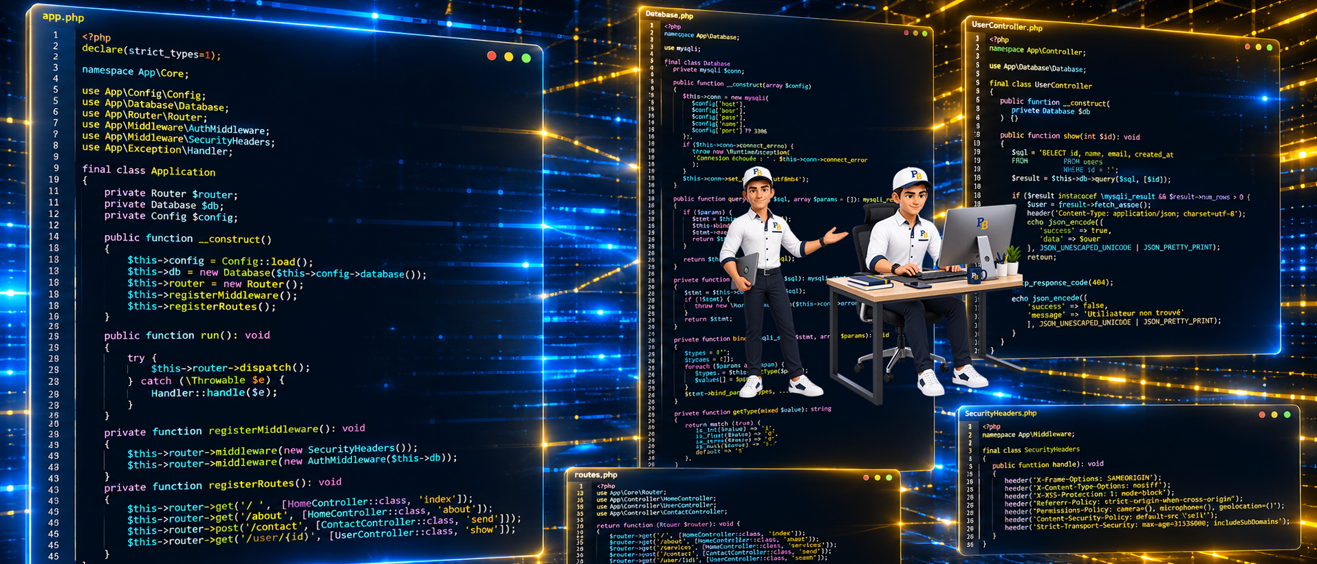 Programmations variées et aussi avec l’intelligence artificielle